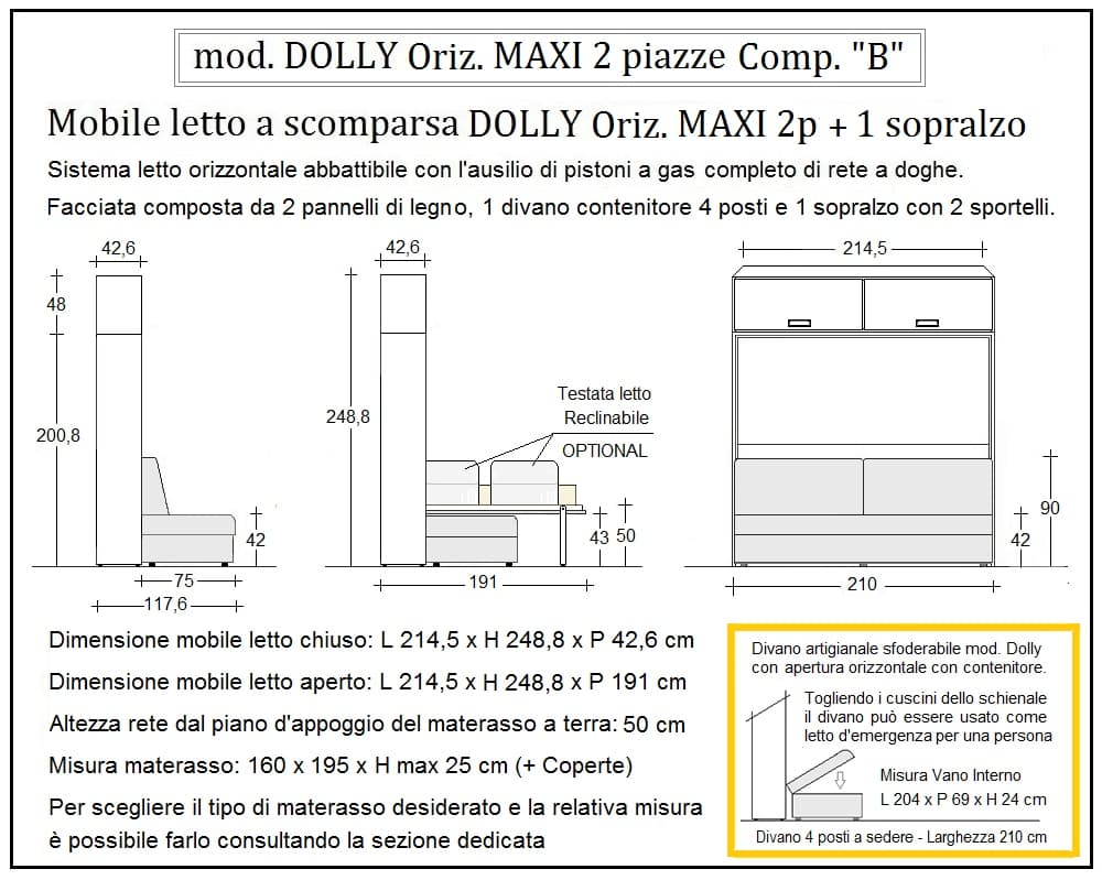 Dolly orizzontale composizione B - Thumbnail 4