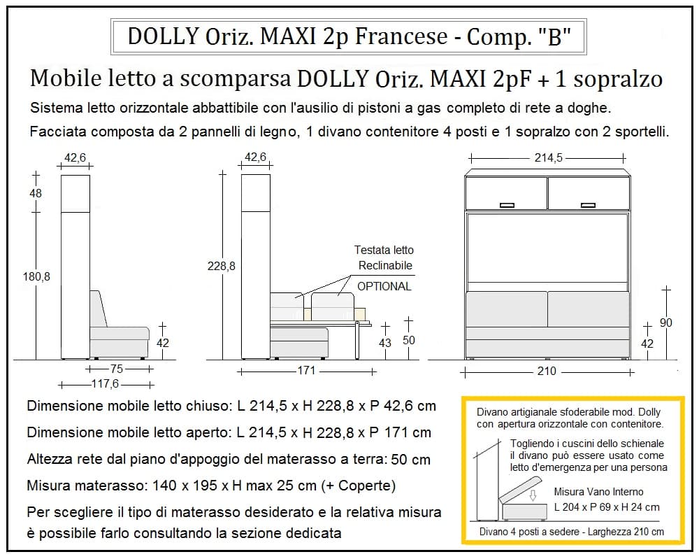Dolly orizzontale composizione B - Thumbnail 4