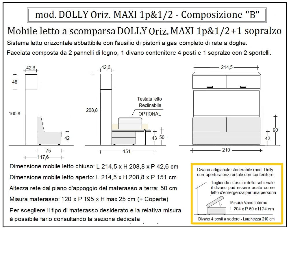 Dolly orizzontale composizione B - Thumbnail 4