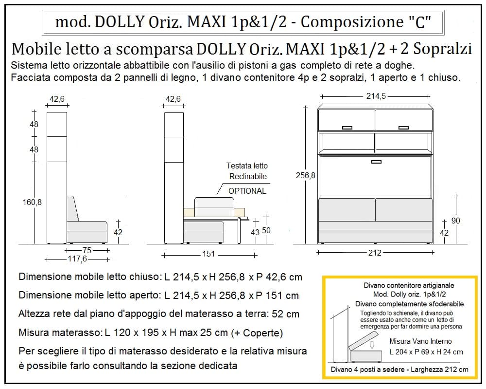 Dolly orizzontale composizione C - Thumbnail 4