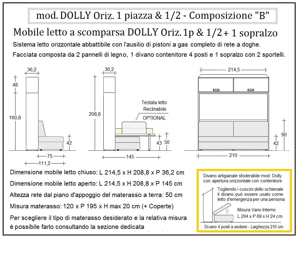Dolly orizzontale composizione B - Thumbnail 4