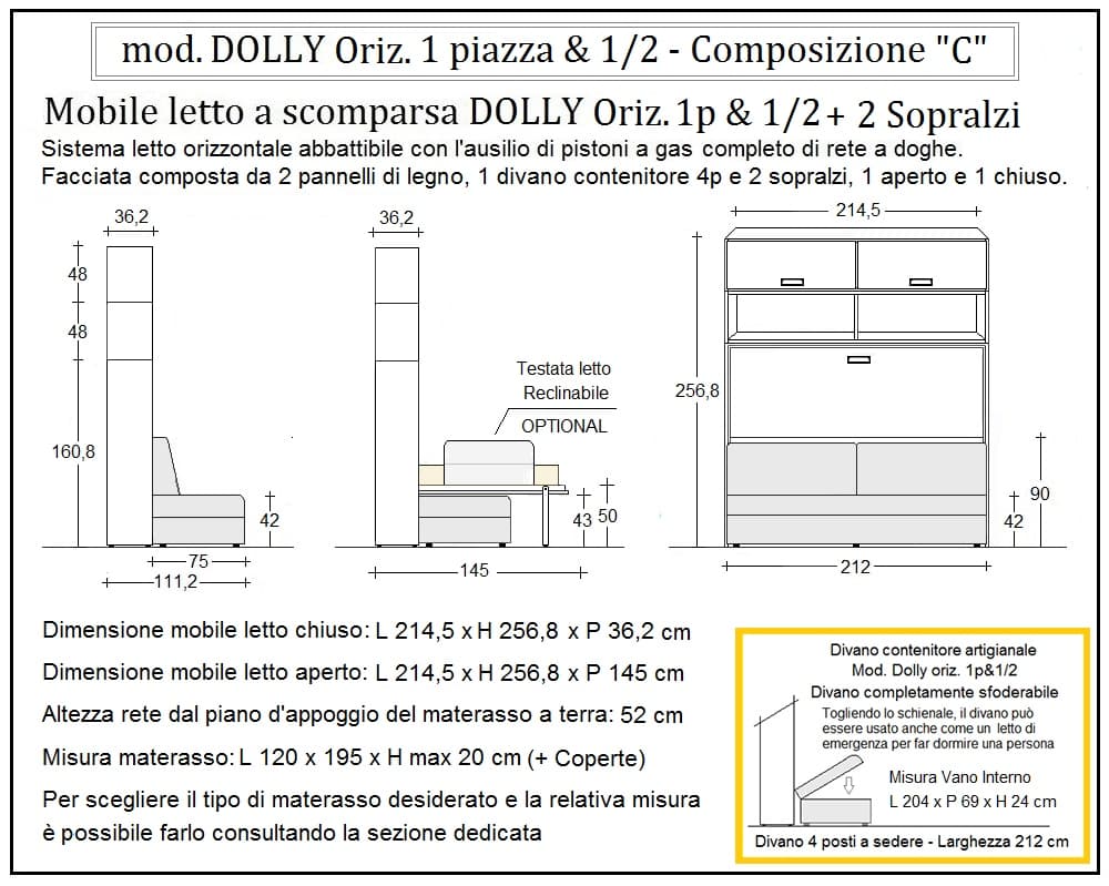 Dolly orizzontale composizione C - Thumbnail 4