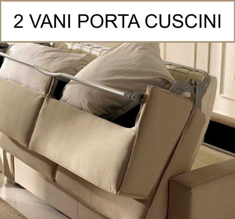 Mod. DALLAS - Divano Letto 3 Posti by Nottiblu - Thumbnail 4